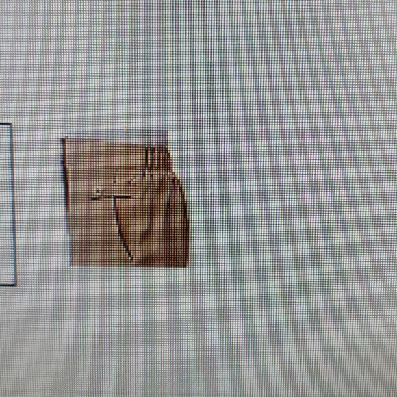 Susan Graver  Chelsea stretch capri pants  withbbuiion tab and slits details M - Picture 4 of 10